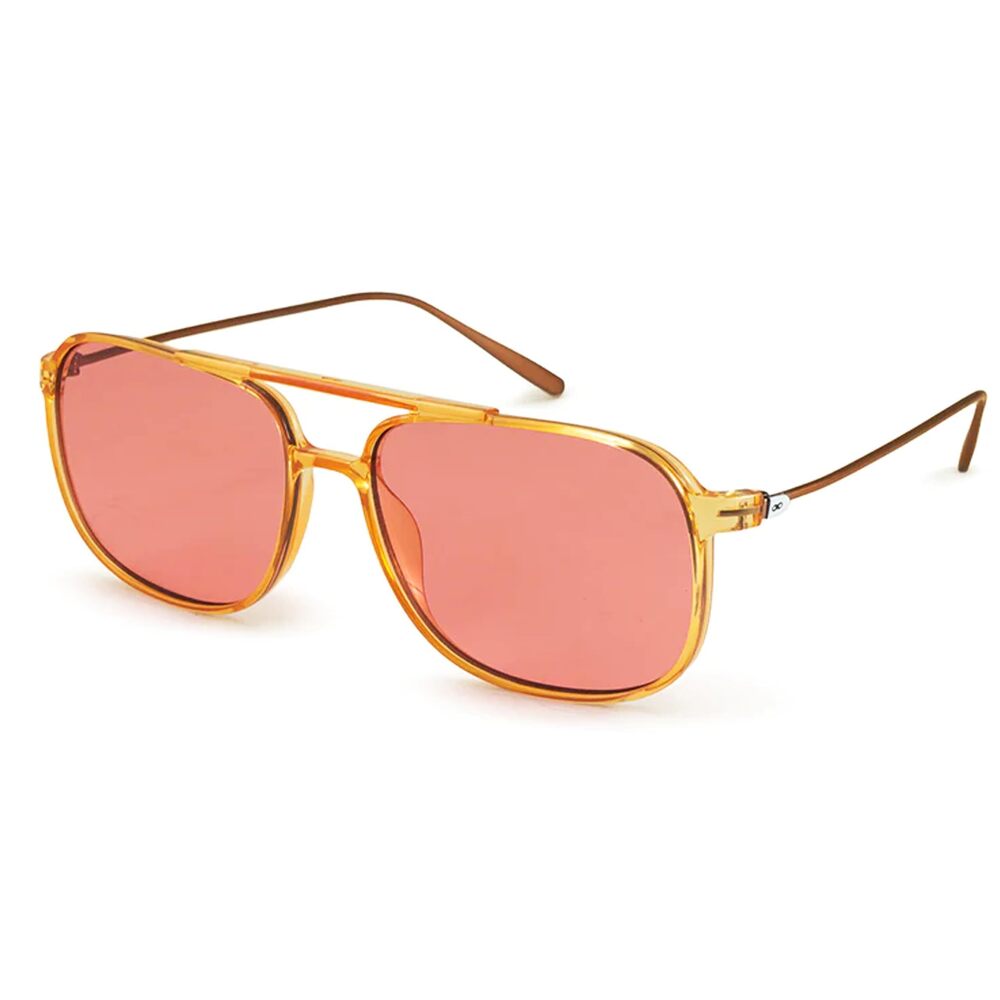 9513 Caravan Toasted Frame Rose Lens UV400 Lightweight Sunglasses